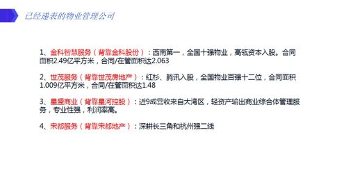 高瓴資本與GIC積極布局物業管理板塊 投資邏輯與核心要點剖析